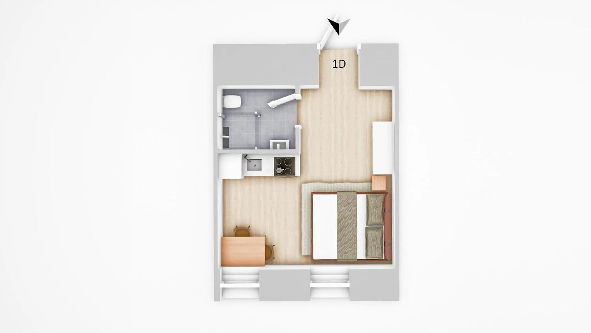 Apartment D57 - Appartments Park - Ubahn Vienna Austria